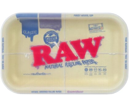 RAW Rolling Tray with Silicone Cover Medium - 175 x 275mm
