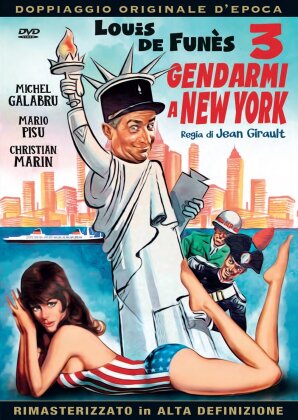 3 gendarmi a New York (1965) (Doppiaggio Originale d'Epoca, Versione Rimasterizzata)