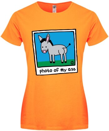 Pop Factory: Photo Of My Ass - Ladies T-Shirt