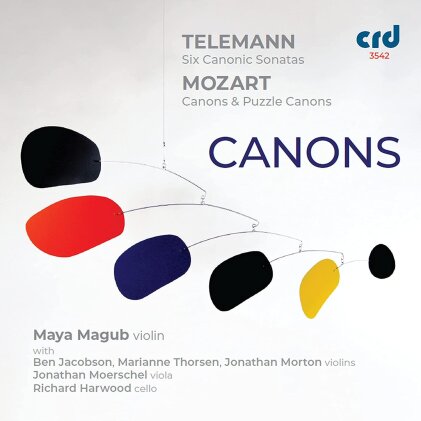 Georg Philipp Telemann (1681-1767), Wolfgang Amadeus Mozart (1756-1791), Maya Magub, Ben Jacobson, Marianne Thorsen, … - Canons
