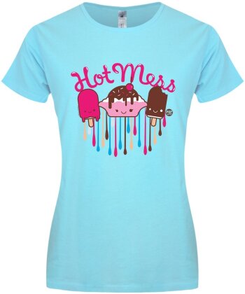 Pop Factory: Hot Mess - Ladies T-Shirt