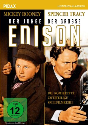 Der junge Edison (1940) / Der grosse Edison (1940) (Pidax Historien-Klassiker, s/w)
