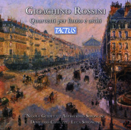 Nicola Guidetti & Gioachino Rossini (1792-1868) - Quartetti Per Flauto E Archi