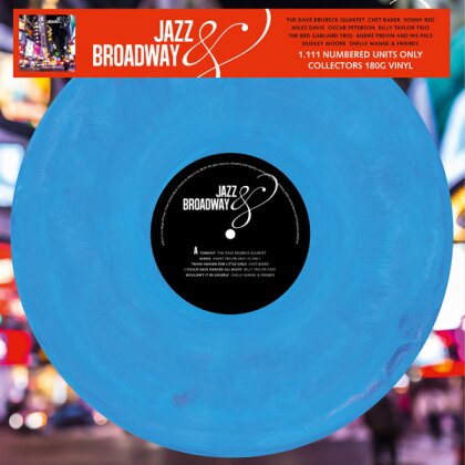 Various Artists - Jazz And Broadway (Blue Marbled Vinyl, LP)