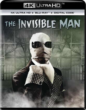 The Invisible Man (1933) (n/b, 4K Ultra HD + Blu-ray)