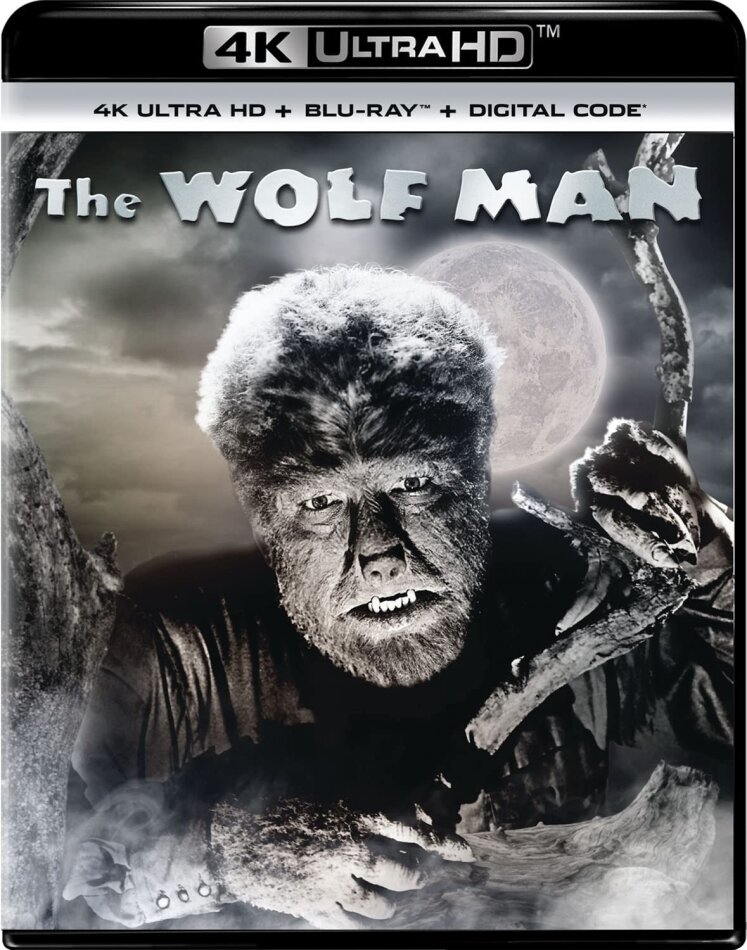 The Wolf Man (1941) (b/w, 4K Ultra HD + Blu-ray)
