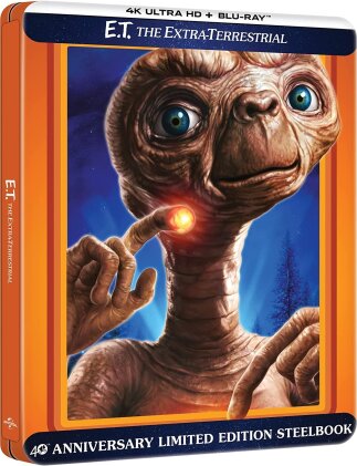 E.T. - L'extra-terrestre (1982) (40th Anniversary Edition, Limited Edition, Steelbook, 4K Ultra HD + Blu-ray)