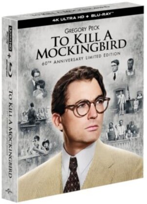 To Kill a Mockingbird (1962) (n/b, Édition Limitée 60ème Anniversaire, 4K Ultra HD + Blu-ray)