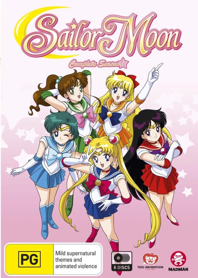 Sailor Moon - Season 1 (Australian Release, 8 DVDs)
