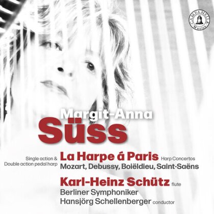 Francois-Adrien Boieldieu (1775-1834), Camille Saint-Saëns (1835-1921), Wolfgang Amadeus Mozart (1756-1791), Claude Debussy (1862-1918), Hansjörg Schellenberger, … - La Harpe A Paris