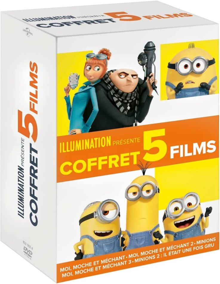 Illumination présente... - Coffret 5 films (5 DVD)