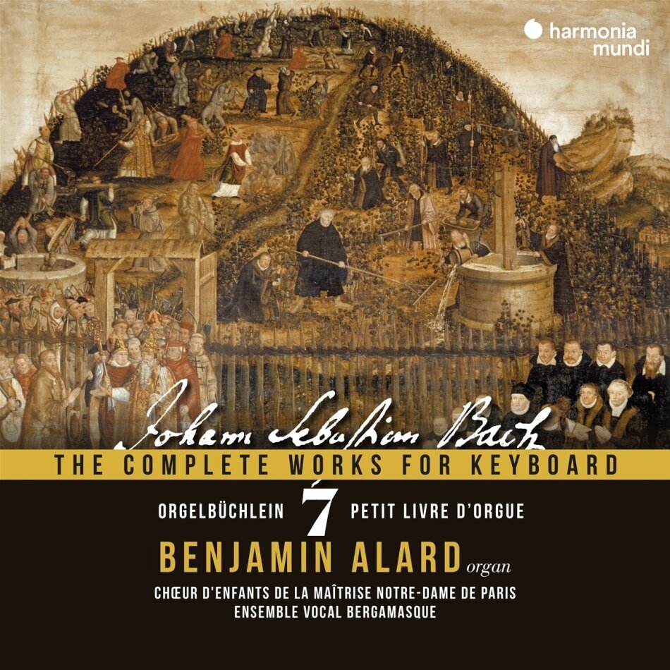 Benjamin Alard, Ensemble Vocal Bergamasque & Johann Sebastian Bach (1685-1750) - The Complete Works For Keyboard Vol. 7 (2 CDs)