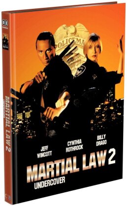 Martial Law 2 - Undercover (1991) (Cover B, Limited Edition, Mediabook, Uncut, 4K Ultra HD + Blu-ray + DVD)