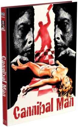 Cannibal Man (1972) (Cover B, Limited Edition, Mediabook, Uncut, 4K Ultra HD + Blu-ray + DVD)