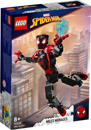 Miles Morales Figur - Lego Marvel Super Heroes,