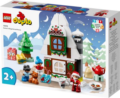 Lebkuchenhaus mit Weihnachtsmann - Lego Duplo, 50 Teile,