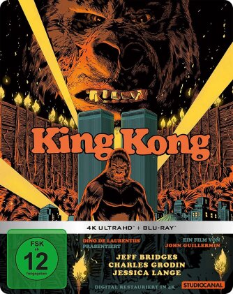 King Kong (1976) (Limited Edition, Steelbook, 4K Ultra HD + Blu-ray)