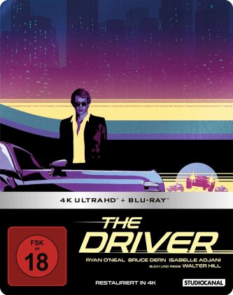 The Driver (1978) (Limited Edition, Restaurierte Fassung, Steelbook, 4K Ultra HD + Blu-ray)