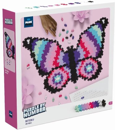 800 Kreativ Bausteine Puzzle Schmetterling