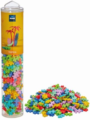 PLUS PLUS 240 Kreativ Bausteine Tropical