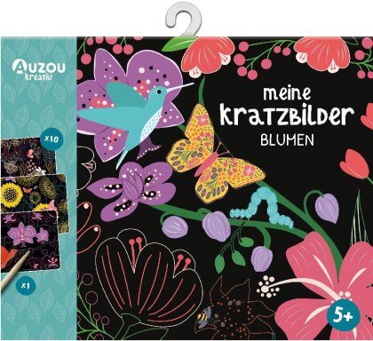 Meine Kratzbilder - Blumen