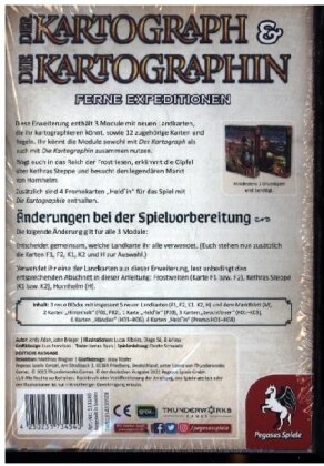 Der Kartograph & Die Kartographin - Ferne Expeditionen (Spiel-Zubehör)
