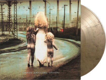 Soul Asylum - Grave Dancers Union (2022 Reissue, Music On Vinyl, Limited to 5000 Copies, Édition 30ème Anniversaire, Black / Gold Marbled Vinyl, LP)