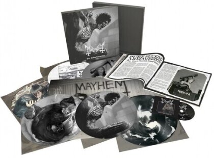 Mayhem - Pure Fucking Armageddon (Oversize Item Split, DVD NTSC Region 0, Picture Disc, 6 LPs + DVD)