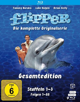 Flipper - Die komplette Serie - Staffel 1-3 (9 Blu-rays)