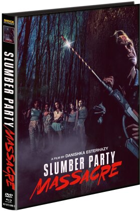 Slumber Party Massacre (2021) (Cover C, Edizione Limitata, Mediabook, Blu-ray + DVD)