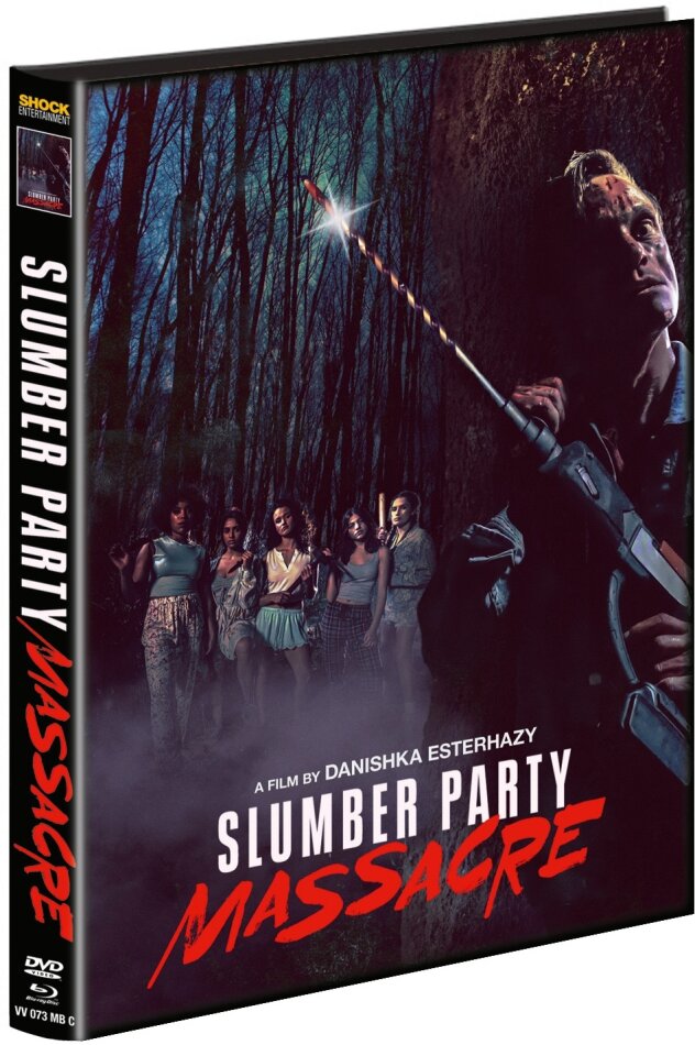 Slumber Party Massacre (2021) (Cover C, Limited Edition, Mediabook, Blu-ray + DVD)