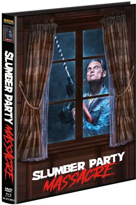 Slumber Party Massacre (2021) (Cover D, Edizione Limitata, Mediabook, Blu-ray + DVD)