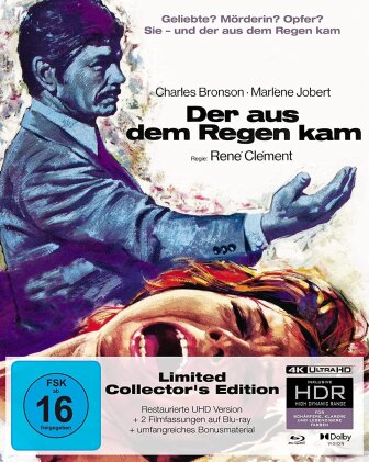 Der aus dem Regen kam (1970) (Cover B, Édition Collector Limitée, Mediabook, 4K Ultra HD + 2 Blu-ray)
