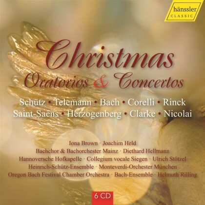 Schudel, Kamme & Johann Sebastian Bach (1685-1750) - Christmas Oratorios (6 CDs)