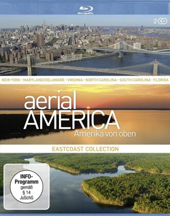 Aerial America - Amerika von oben - Eastcoast Collection (New Edition, 2 Blu-rays)