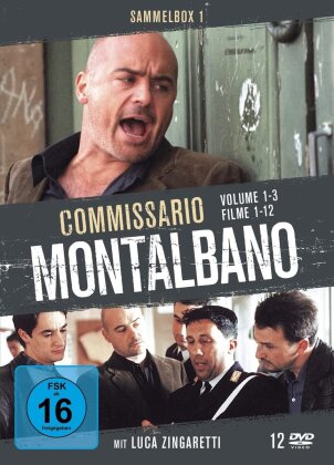 Commissario Montalbano - Sammelbox 1 - Vol. 1-3 (12 DVDs)