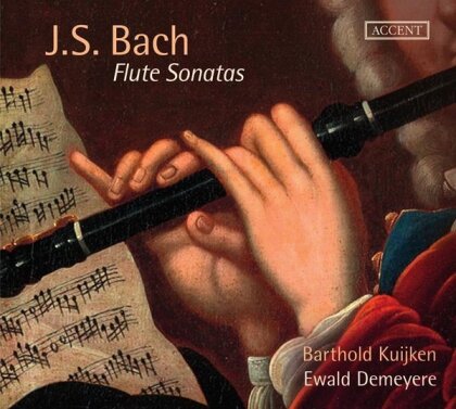 Johann Sebastian Bach (1685-1750), Barthold Kuijken & Ewald Demeyere - Flötensonaten