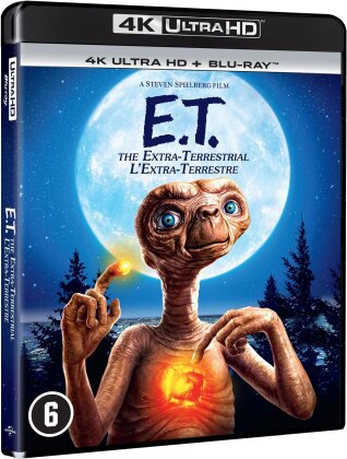 E.T. - L'extra-terrestre (1982) (Édition 40ème Anniversaire, 4K Ultra HD + Blu-ray)