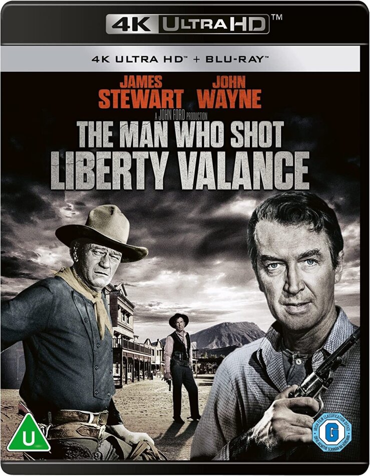 The Man Who Shot Liberty Valance (1962) (4K Ultra HD + Blu-ray)