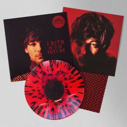 Louis Tomlinson - Faith In The Future (Indie Exclusive, Limited Edition, Opaque Black & Transparent Red Splatter Vinyl, LP)