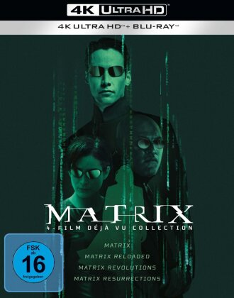 Matrix - 4-Film Déjà Vu Collection (4 4K Ultra HDs + 4 Blu-ray)