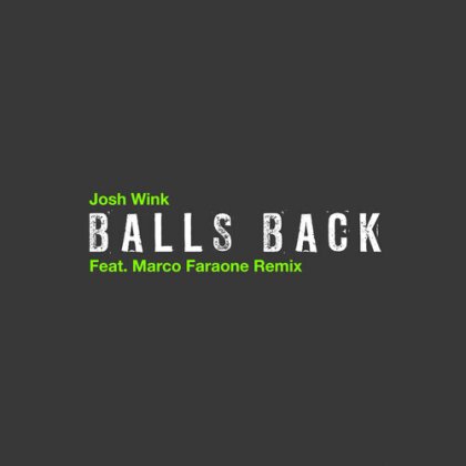 Josh Wink - Balls Back (12" Maxi)