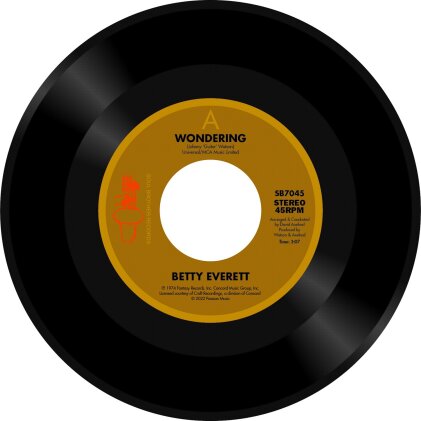 Betty Everett - Wondering/Try It, You'll Like It (7" Single)