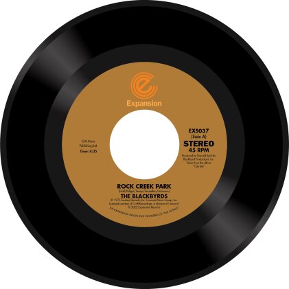 The Blackbyrds - Rock Creek Park/Gut Level (7" Single)