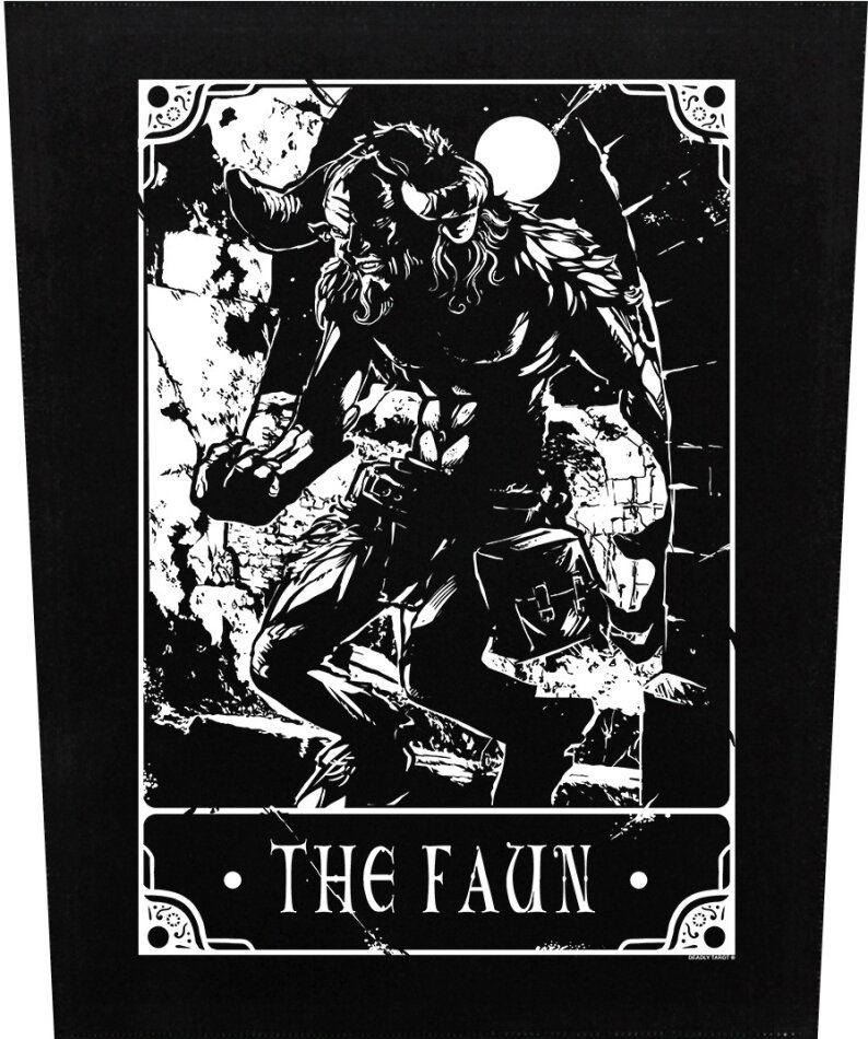 Deadly Tarot: The Faun - Back Patch