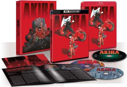 Akira (1988) (35th Anniversary Edition, Limited Edition, 4K Ultra HD + 2 Blu-rays)