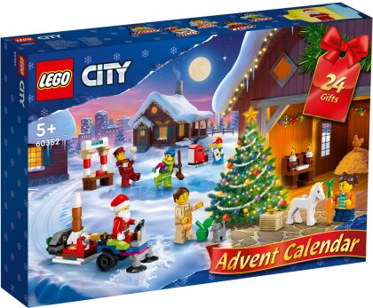 Adventskalender Lego City - 2022, 287 Teile,
