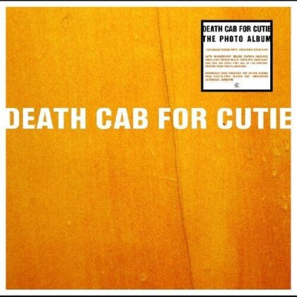 Death Cab For Cutie - Photo Album (Barsuk, Gatefold, 2022 Reissue, Deluxe Edition, Limited Edition, Clear Vinyl, 2 LPs)