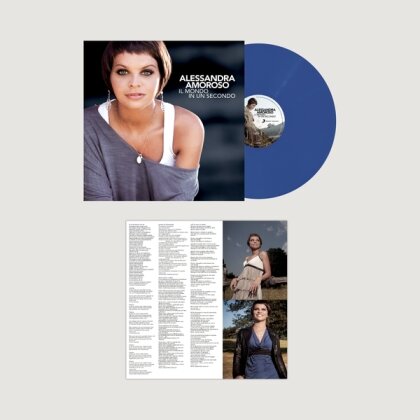Alessandra Amoroso - Il Mondo In Un Secondo (2022 Reissue, Sony Bmg Italy, Limited Edition, Blue Vinyl, LP)