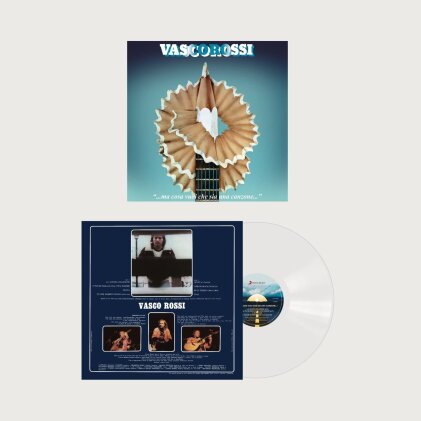Vasco Rossi - Ma Cosa Vuoi Che Sia Una Canzone (2022 Reissue, Sony Bmg Italy, Limited Edition, White Vinyl, LP)